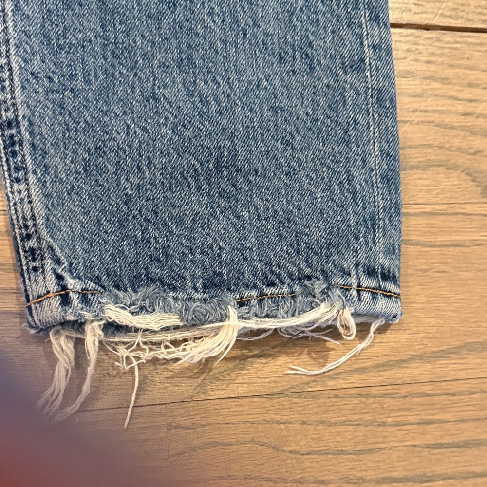 AGOLDE Riley High Rise Crop Jeans Size 26. - Picture 3 of 11